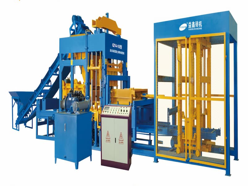 Robust Durable Road Block Forming Machine