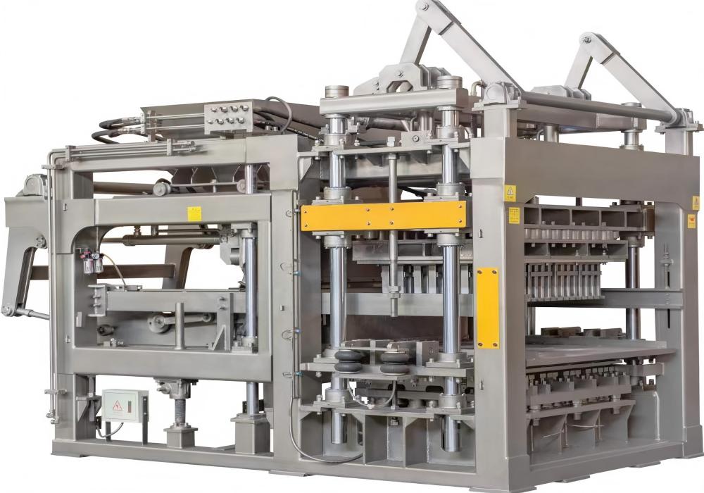 Automatic Color Face Mix Interlocking Paver Block Making Machine QT9-15