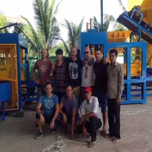 building material machine
