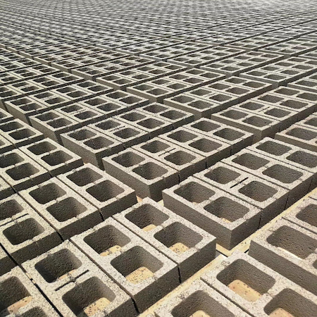 hollow concrete block